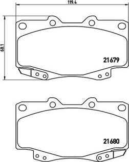 Magneti Marelli 363700483069 - Kit de plaquettes de frein, frein à disque cwaw.fr