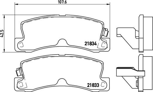 Magneti Marelli 363700483015 - Kit de plaquettes de frein, frein à disque cwaw.fr