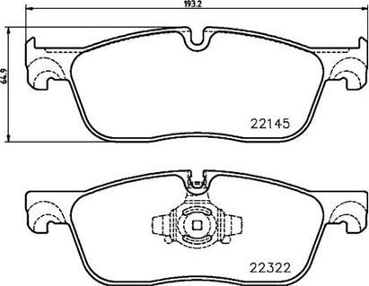 Magneti Marelli 363700436035 - Kit de plaquettes de frein, frein à disque cwaw.fr