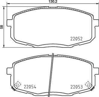 Magneti Marelli 363700430099 - Kit de plaquettes de frein, frein à disque cwaw.fr