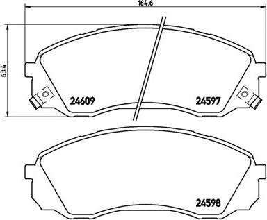 Magneti Marelli 363700430041 - Kit de plaquettes de frein, frein à disque cwaw.fr