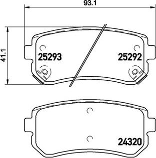 Magneti Marelli 363700430051 - Kit de plaquettes de frein, frein à disque cwaw.fr