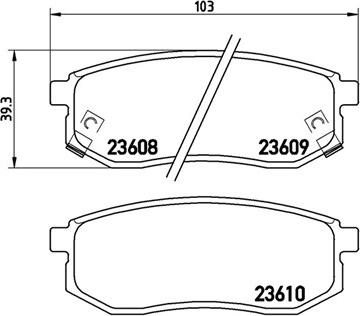 Magneti Marelli 363700430030 - Kit de plaquettes de frein, frein à disque cwaw.fr