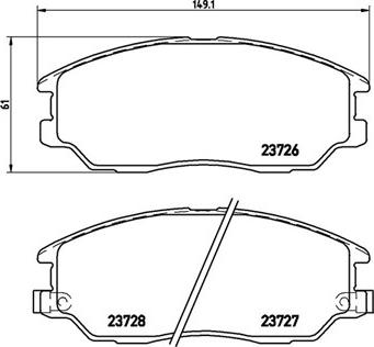 Magneti Marelli 363700430028 - Kit de plaquettes de frein, frein à disque cwaw.fr