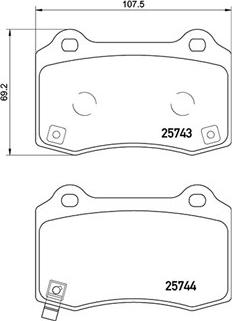 Magneti Marelli 363700430074 - Kit de plaquettes de frein, frein à disque cwaw.fr