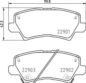 Magneti Marelli 363700430111 - Kit de plaquettes de frein, frein à disque cwaw.fr