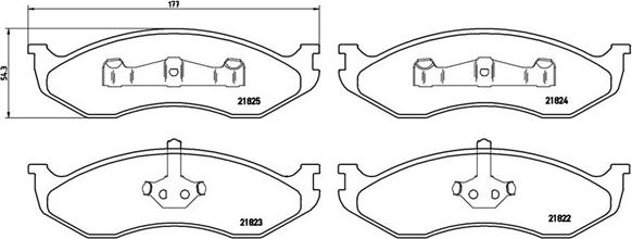 Magneti Marelli 363700437004 - Kit de plaquettes de frein, frein à disque cwaw.fr