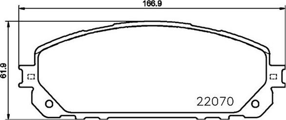 Magneti Marelli 363700437021 - Kit de plaquettes de frein, frein à disque cwaw.fr