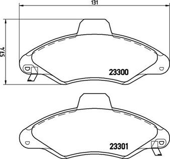 Magneti Marelli 363700424045 - Kit de plaquettes de frein, frein à disque cwaw.fr