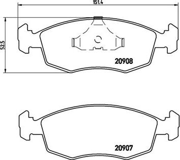 Magneti Marelli 363700424019 - Kit de plaquettes de frein, frein à disque cwaw.fr