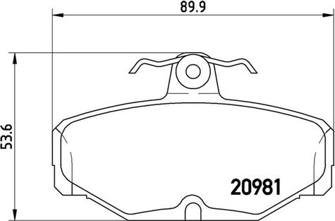 Magneti Marelli 363700424018 - Kit de plaquettes de frein, frein à disque cwaw.fr