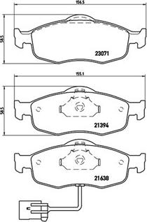 Magneti Marelli 363700424034 - Kit de plaquettes de frein, frein à disque cwaw.fr