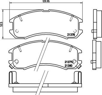 Magneti Marelli 363700424024 - Kit de plaquettes de frein, frein à disque cwaw.fr