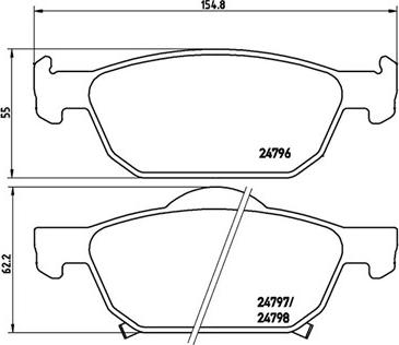 Magneti Marelli 363700428044 - Kit de plaquettes de frein, frein à disque cwaw.fr