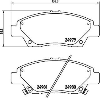 Valeo 606653 - Kit de plaquettes de frein, frein à disque cwaw.fr