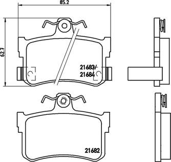 Magneti Marelli 363700428027 - Kit de plaquettes de frein, frein à disque cwaw.fr