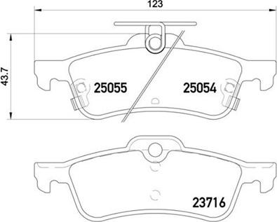 Magneti Marelli 363700428070 - Kit de plaquettes de frein, frein à disque cwaw.fr