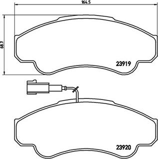 Magneti Marelli 363700423092 - Kit de plaquettes de frein, frein à disque cwaw.fr