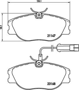 Magneti Marelli 363700423066 - Kit de plaquettes de frein, frein à disque cwaw.fr