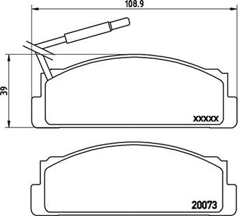 Magneti Marelli 363700206025 - Kit de plaquettes de frein, frein à disque cwaw.fr