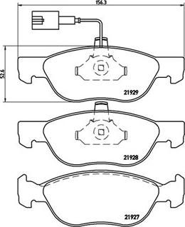 Magneti Marelli 363700423070 - Kit de plaquettes de frein, frein à disque cwaw.fr