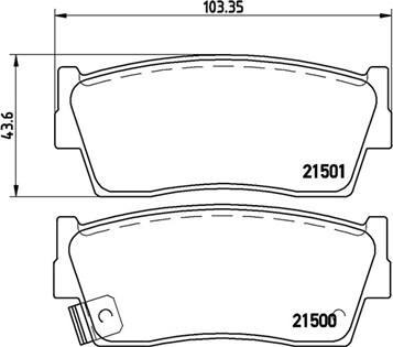 Magneti Marelli 363700479006 - Kit de plaquettes de frein, frein à disque cwaw.fr