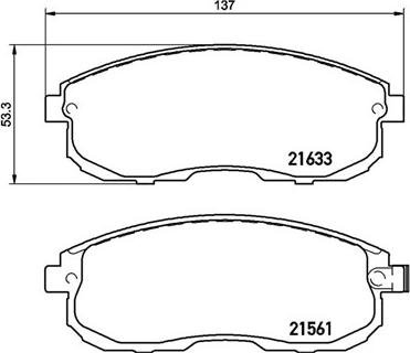 Magneti Marelli 363700479030 - Kit de plaquettes de frein, frein à disque cwaw.fr