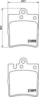 Magneti Marelli 363700550033 - Kit de plaquettes de frein, frein à disque cwaw.fr