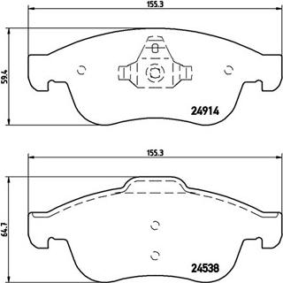 Magneti Marelli 363700568050 - Kit de plaquettes de frein, frein à disque cwaw.fr