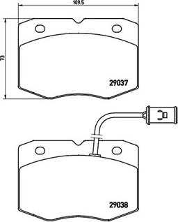 Magneti Marelli 363700506014 - Kit de plaquettes de frein, frein à disque cwaw.fr