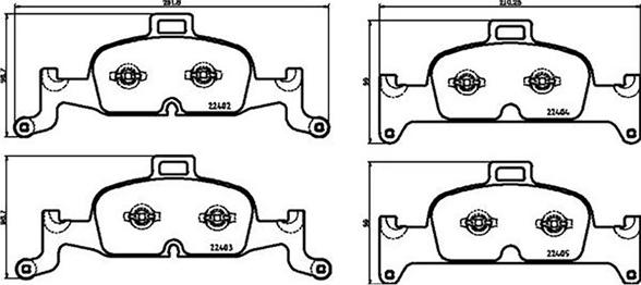 Magneti Marelli 363700585164 - Kit de plaquettes de frein, frein à disque cwaw.fr