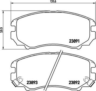 Magneti Marelli 363700530018 - Kit de plaquettes de frein, frein à disque cwaw.fr