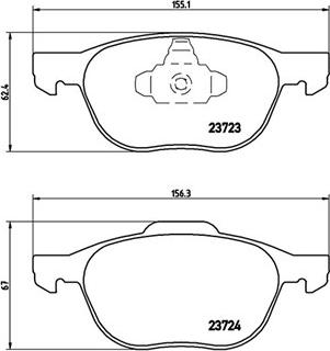 Magneti Marelli 363700524061 - Kit de plaquettes de frein, frein à disque cwaw.fr