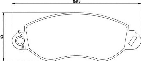 Magneti Marelli 363700209107 - Kit de plaquettes de frein, frein à disque cwaw.fr