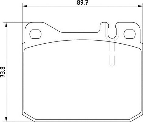 Magneti Marelli 363700204141 - Kit de plaquettes de frein, frein à disque cwaw.fr