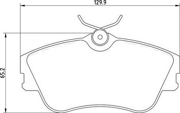 Magneti Marelli 363700205140 - Kit de plaquettes de frein, frein à disque cwaw.fr