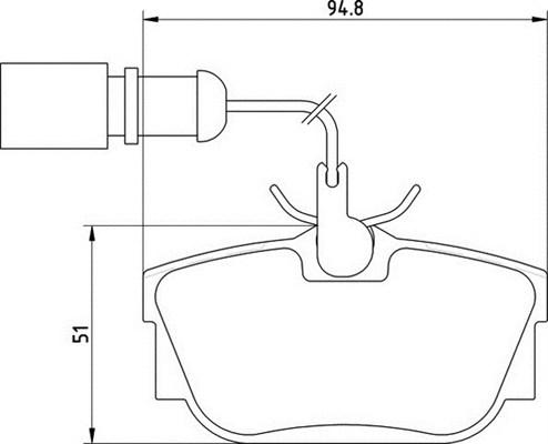 Magneti Marelli 363700205135 - Kit de plaquettes de frein, frein à disque cwaw.fr