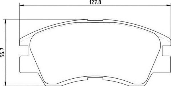 Magneti Marelli 363700200044 - Kit de plaquettes de frein, frein à disque cwaw.fr