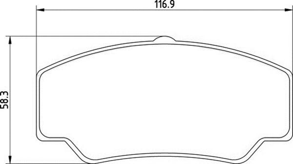 Magneti Marelli 363700200348 - Kit de plaquettes de frein, frein à disque cwaw.fr