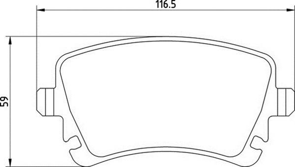 Magneti Marelli 363700201469 - Kit de plaquettes de frein, frein à disque cwaw.fr