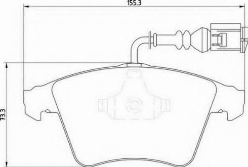 Magneti Marelli 363700201457 - Kit de plaquettes de frein, frein à disque cwaw.fr