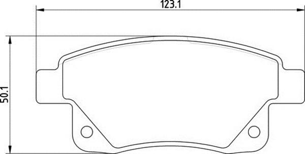 Magneti Marelli 363700201642 - Kit de plaquettes de frein, frein à disque cwaw.fr