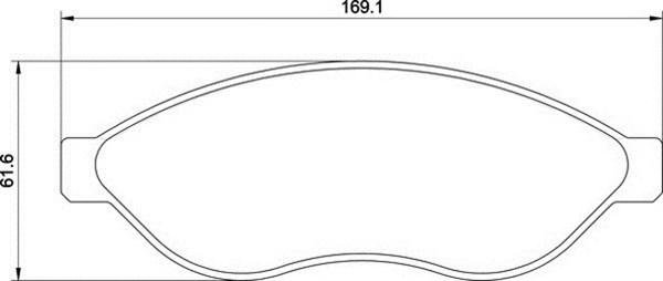 Magneti Marelli 363700201657 - Kit de plaquettes de frein, frein à disque cwaw.fr