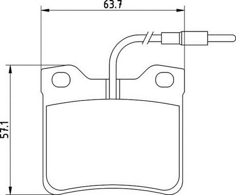 Magneti Marelli 363700201125 - Kit de plaquettes de frein, frein à disque cwaw.fr