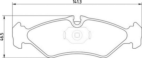 Magneti Marelli 363700201826 - Kit de plaquettes de frein, frein à disque cwaw.fr