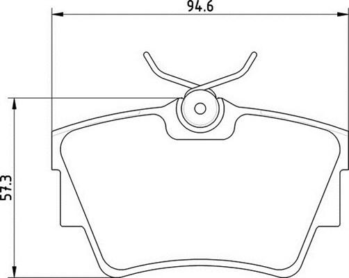 Magneti Marelli 363700201390 - Kit de plaquettes de frein, frein à disque cwaw.fr