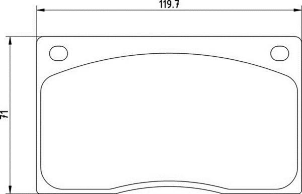 Magneti Marelli 363700201266 - Kit de plaquettes de frein, frein à disque cwaw.fr