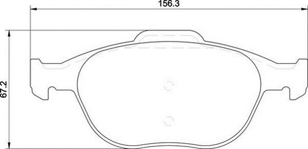 Magneti Marelli 363700201261 - Kit de plaquettes de frein, frein à disque cwaw.fr