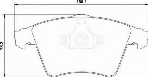 Magneti Marelli 363700201755 - Kit de plaquettes de frein, frein à disque cwaw.fr