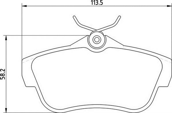 Magneti Marelli 363700201710 - Kit de plaquettes de frein, frein à disque cwaw.fr